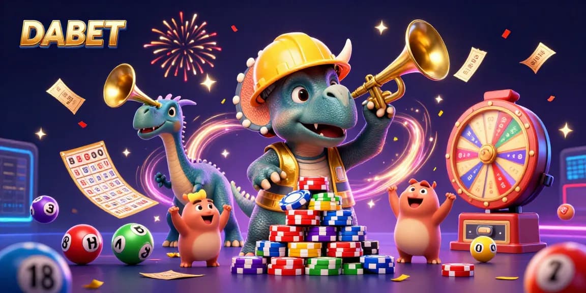 DABET offers an exciting experience with dynamic lottery games and vibrant celebrations, perfect for all bettors.