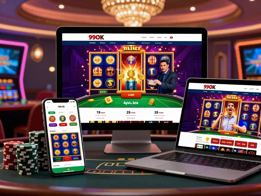 Engaging online gambling scene featuring 99ok platform and vibrant gaming experience.