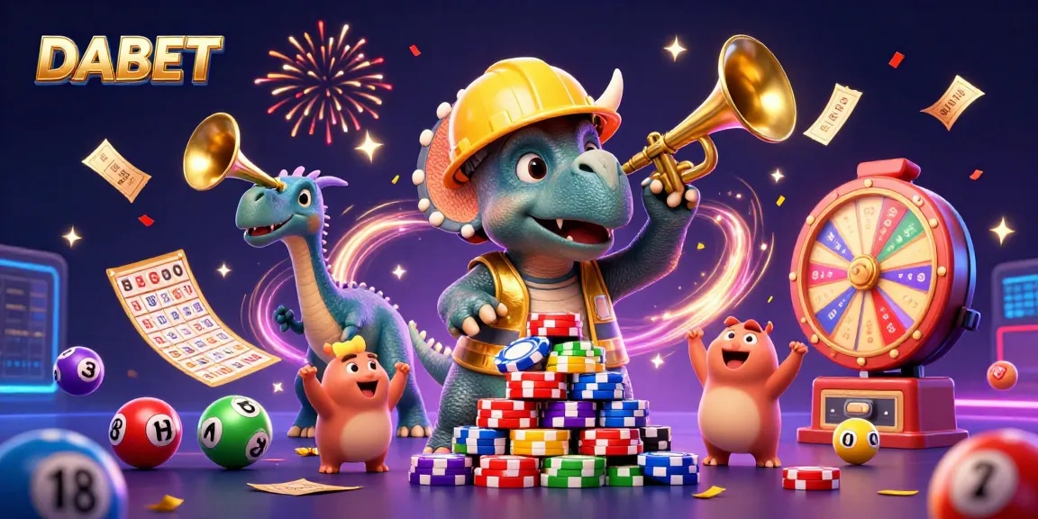 DABET offers an exciting experience with dynamic lottery games and vibrant celebrations, perfect for all bettors.