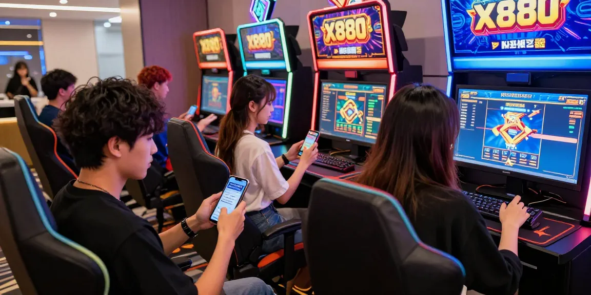 Exciting online gaming experience with players engaging with XX88 app.