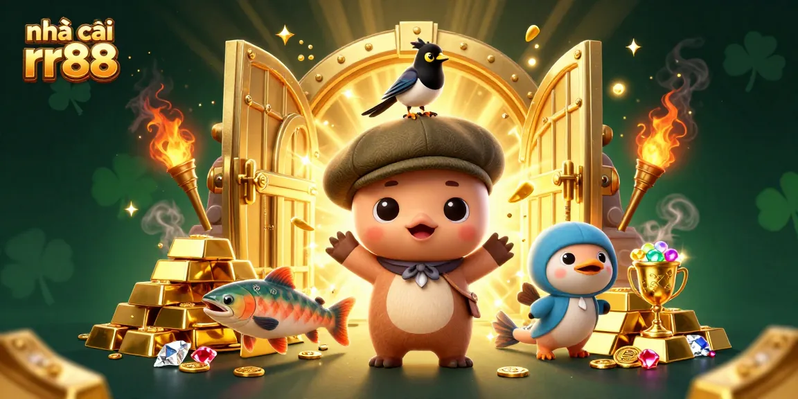 Join the fun with nhà cái rr88, where gaming meets playful 3D characters and rich treasures.